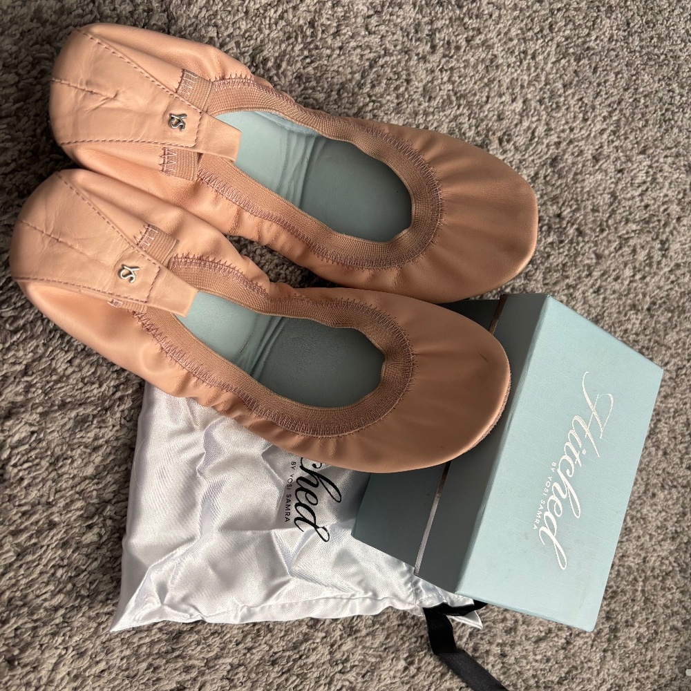 Yosi Samra Hitched Size 11 (Pink/Blush)